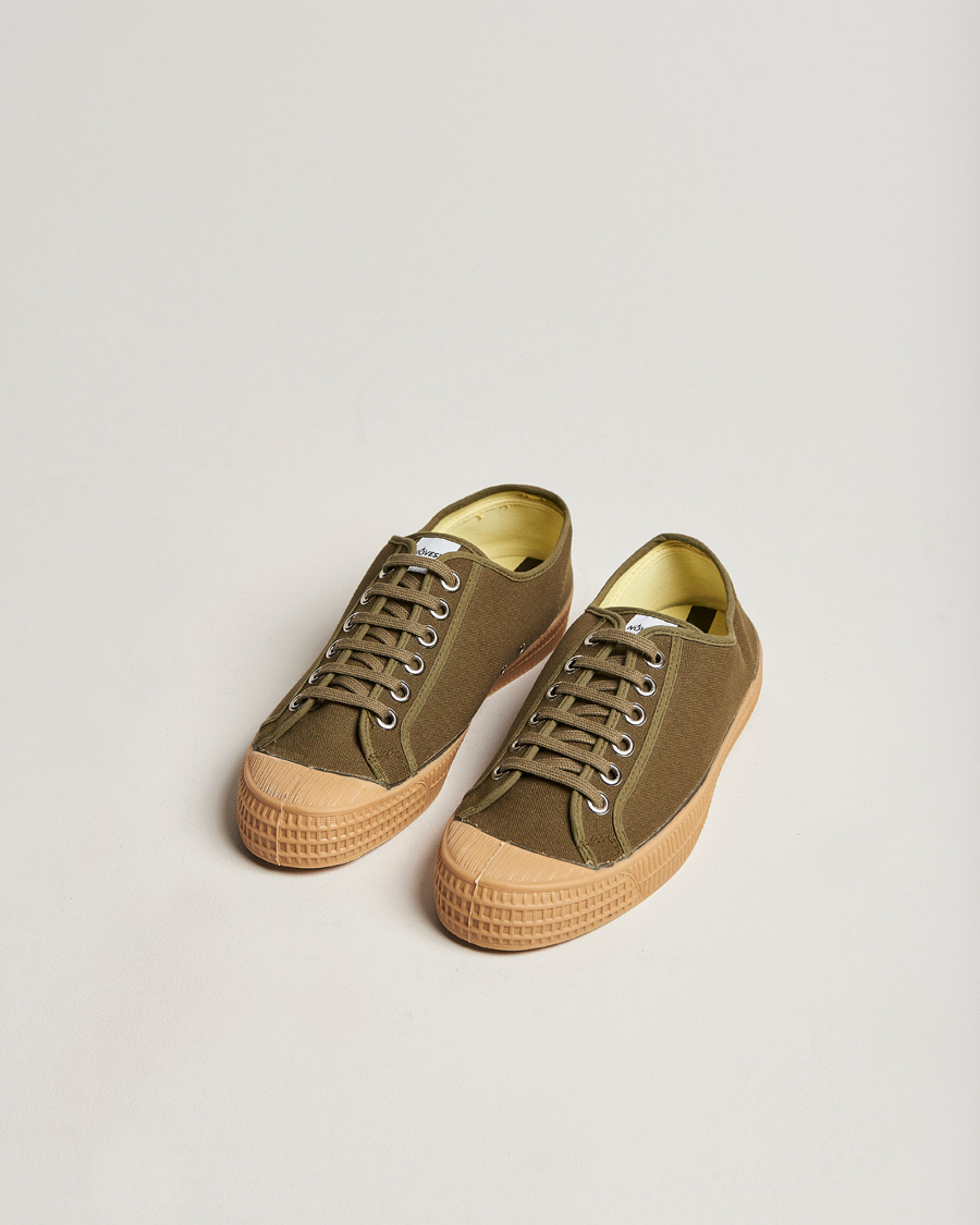 Herren | Novesta | Novesta | Star Master Organic Cotton Sneaker Military/Transparant