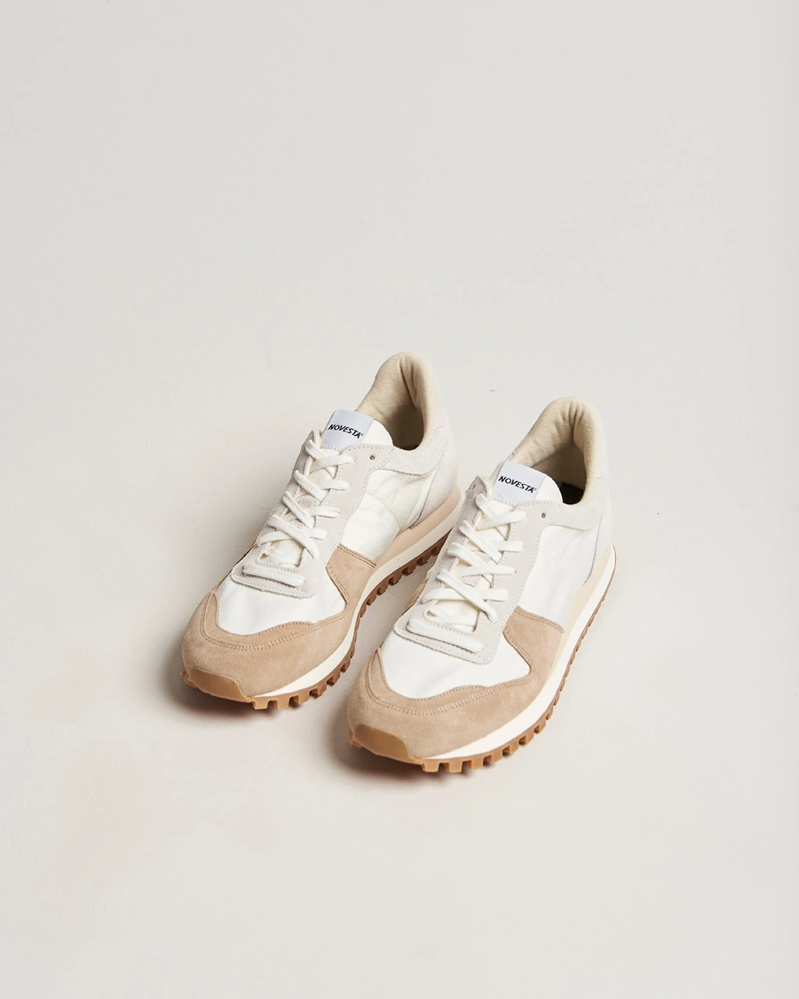 Men |  | Novesta | Marathon Trail Running Sneaker White/Beige