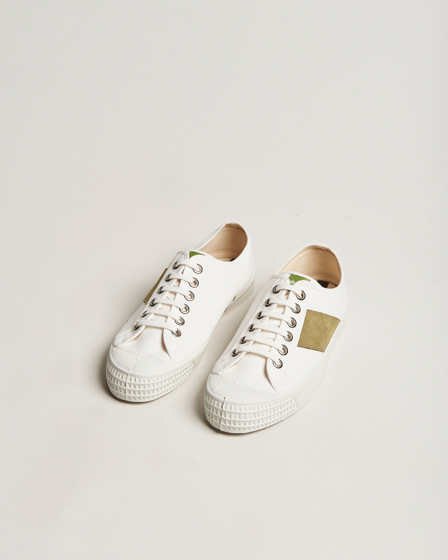 Herren | Novesta | Novesta | Star Master Organic Cotton Sneaker White/Green