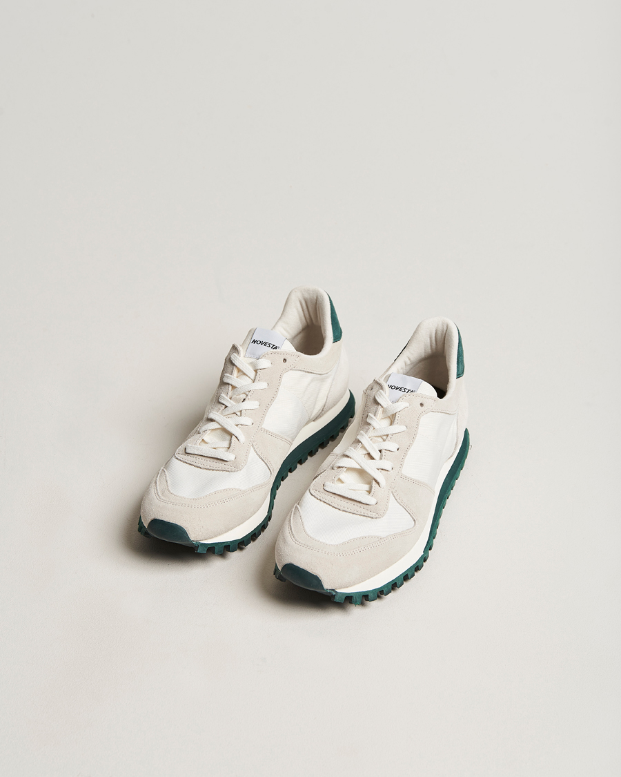 Herren | Schuhe | Novesta | Marathon Trail Running Sneaker White/Green
