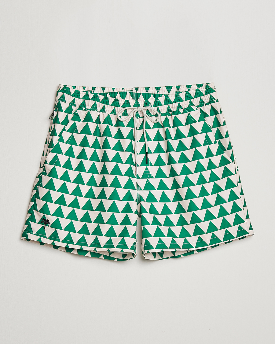 Herren | Badehosen | OAS | Printed Swimshorts Triangle Jungle