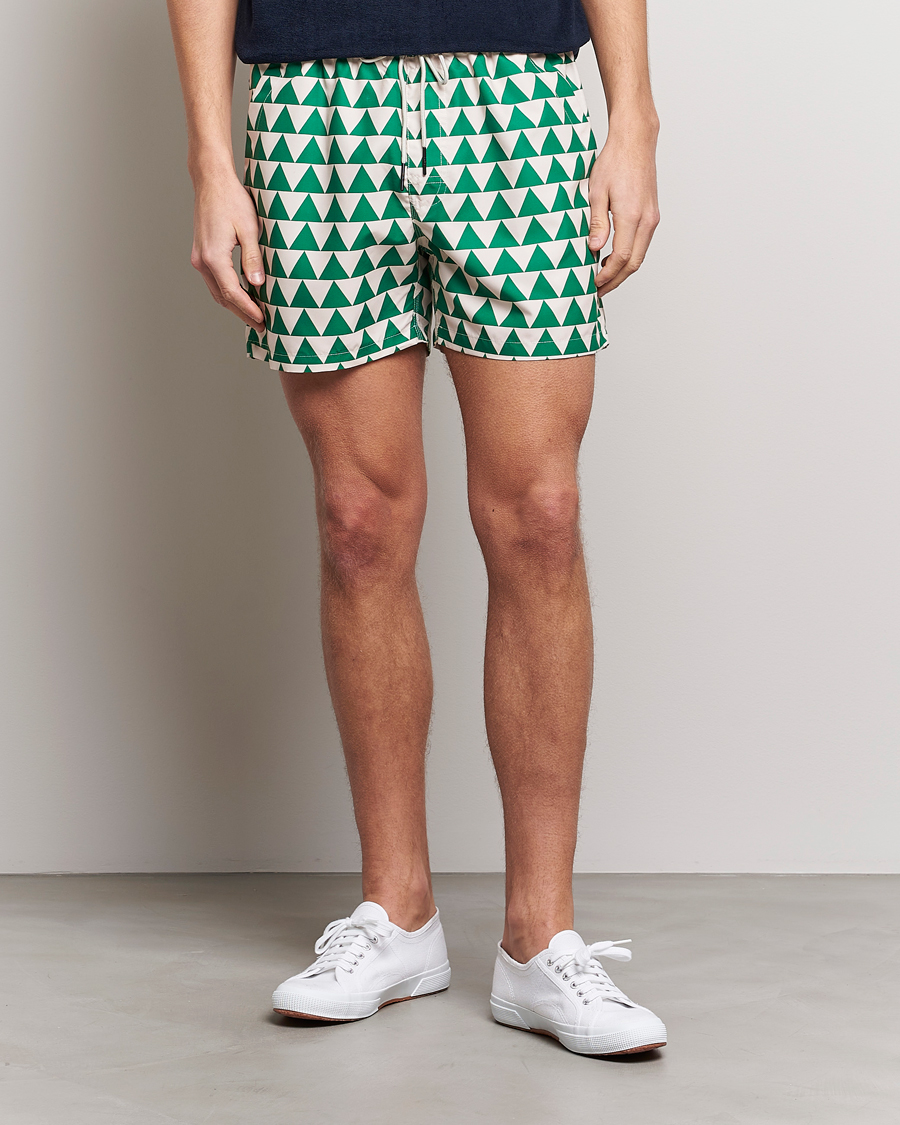 Herren | Badehosen | OAS | Printed Swimshorts Triangle Jungle