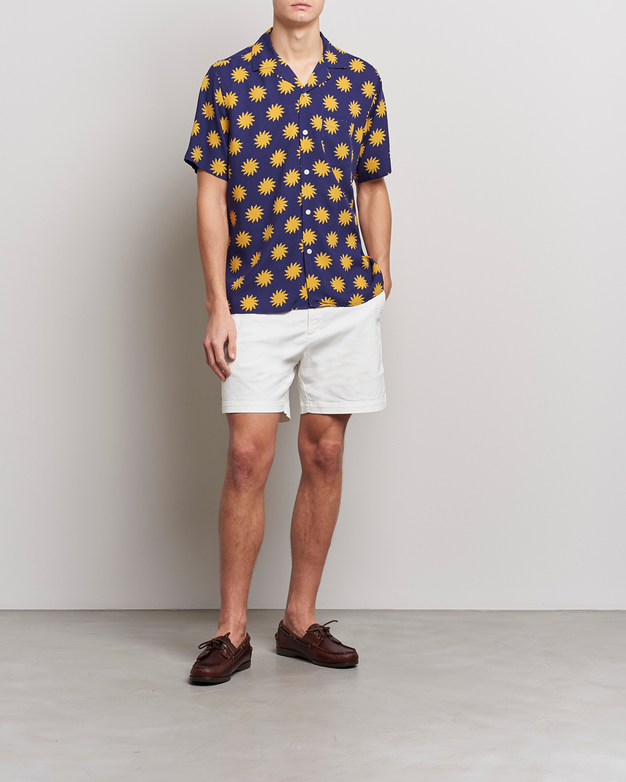 Herren | Hemden | OAS | Viscose Resort Short Sleeve Shirt Sunday Sun