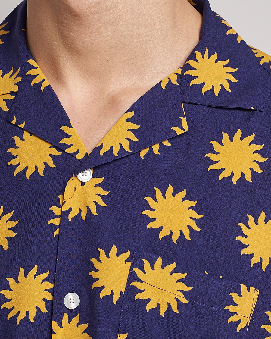 Herren | Hemden | OAS | Viscose Resort Short Sleeve Shirt Sunday Sun