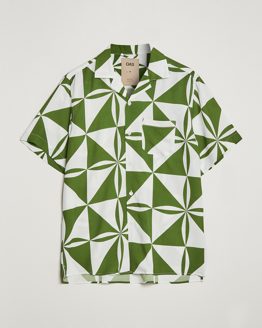 Herren | Hemden | OAS | Viscose Resort Short Sleeve Shirt Bloomy Plateau