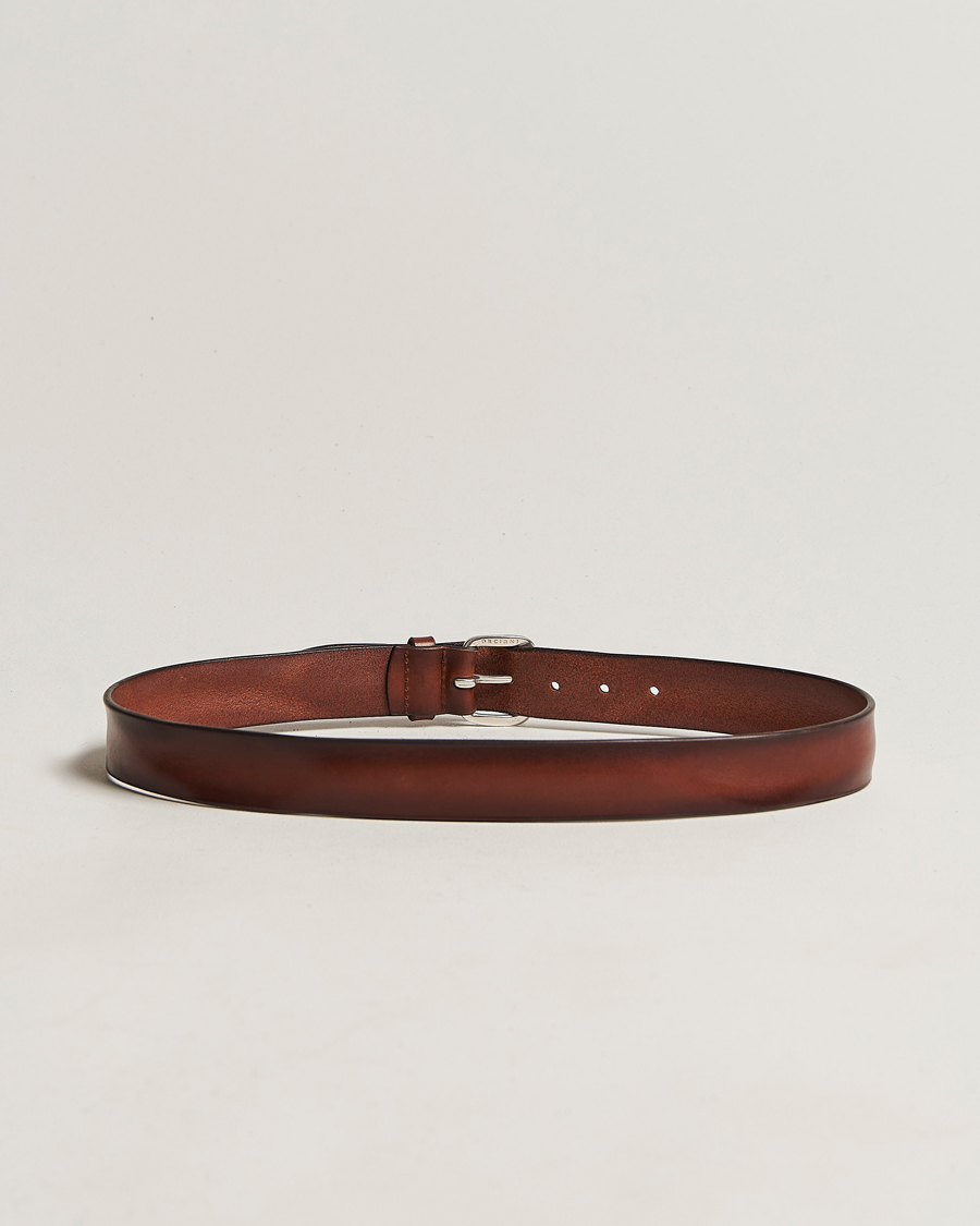 Herren |  | Orciani | Vachetta Soft Leather Belt 3,5 cm Brown