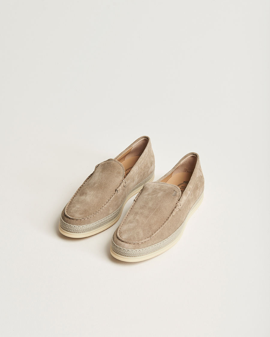 Herren | | Tod's | Raffia Loafers Taupe Suede