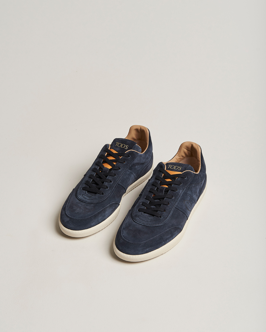 Herren |  | Tod's | Cassetta Leggera Sneakers Navy Suede