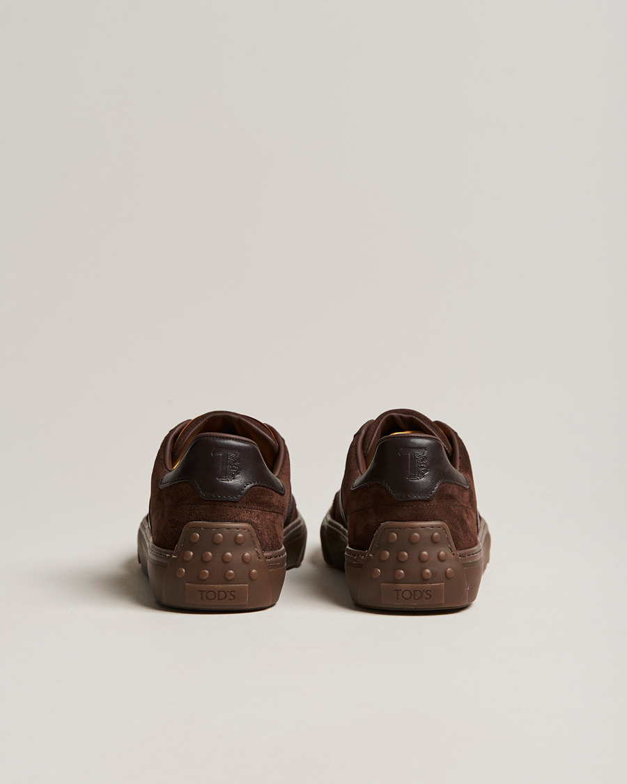 Herren | Tod's Cassetta Sneakers Dark Brown Suede | Tod's | Cassetta Sneakers Dark Brown Suede