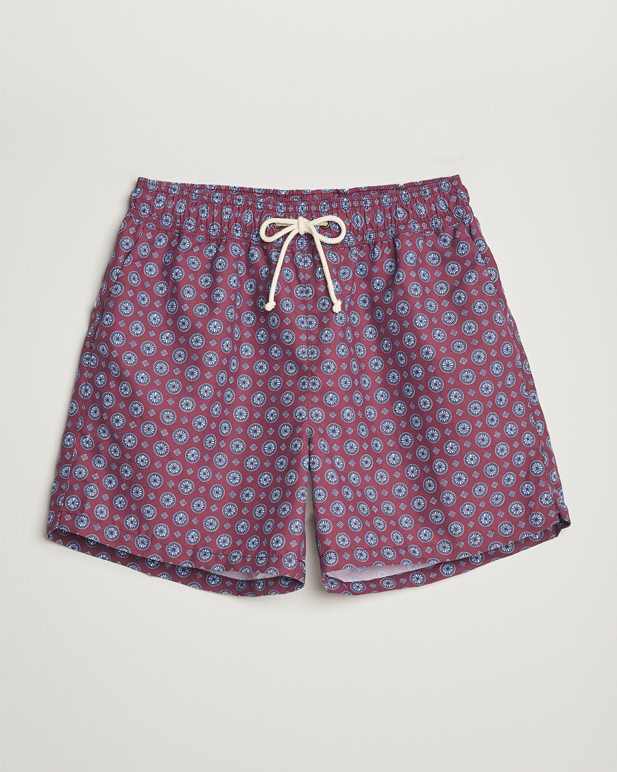 Herren | Badehosen | Ripa Ripa | Printed Swimshorts Wine