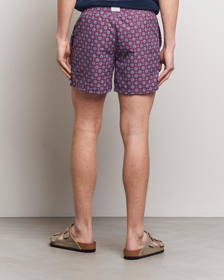 Herren | Badehosen | Ripa Ripa | Printed Swimshorts Wine