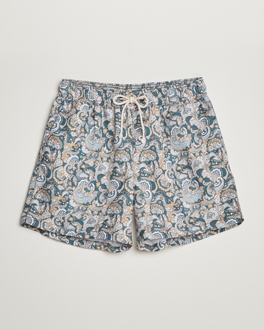 Herren | Badehosen | Ripa Ripa | Printed Swimshorts Green
