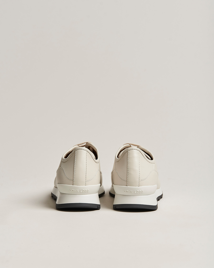 Herren | John Lobb Hurlingham Running Sneakers Off White | John Lobb | Hurlingham Running Sneakers Off White
