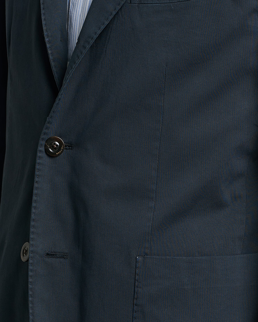 Herren | Sakkos | Boglioli | K Jacket Cotton Stretch Blazer Navy