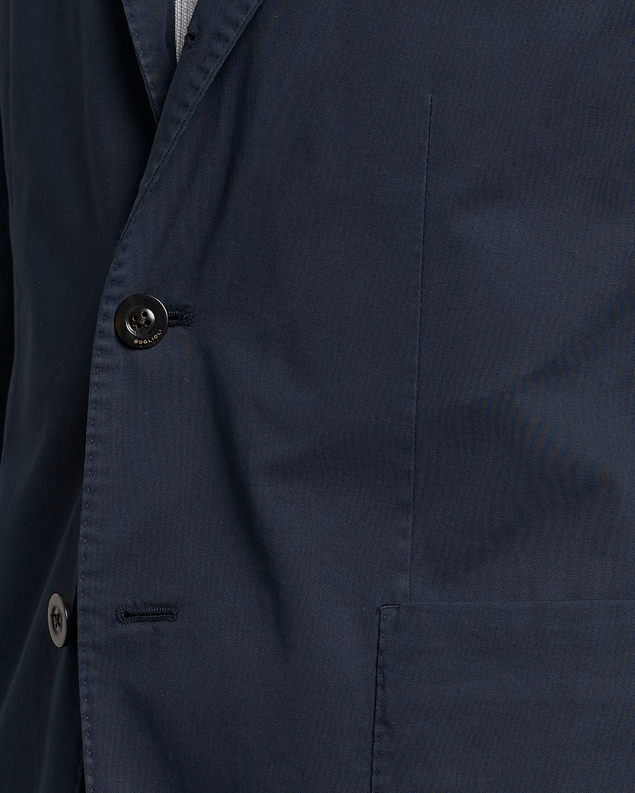 Herren | Anzüge | Boglioli | K Jacket Cotton Stretch Suit Navy