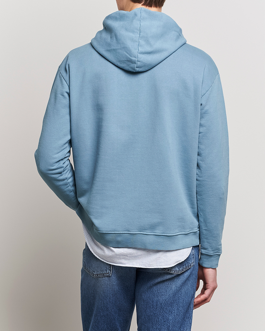 Herren | Pullover | Boglioli | Hooded Sweater Dusty Blue