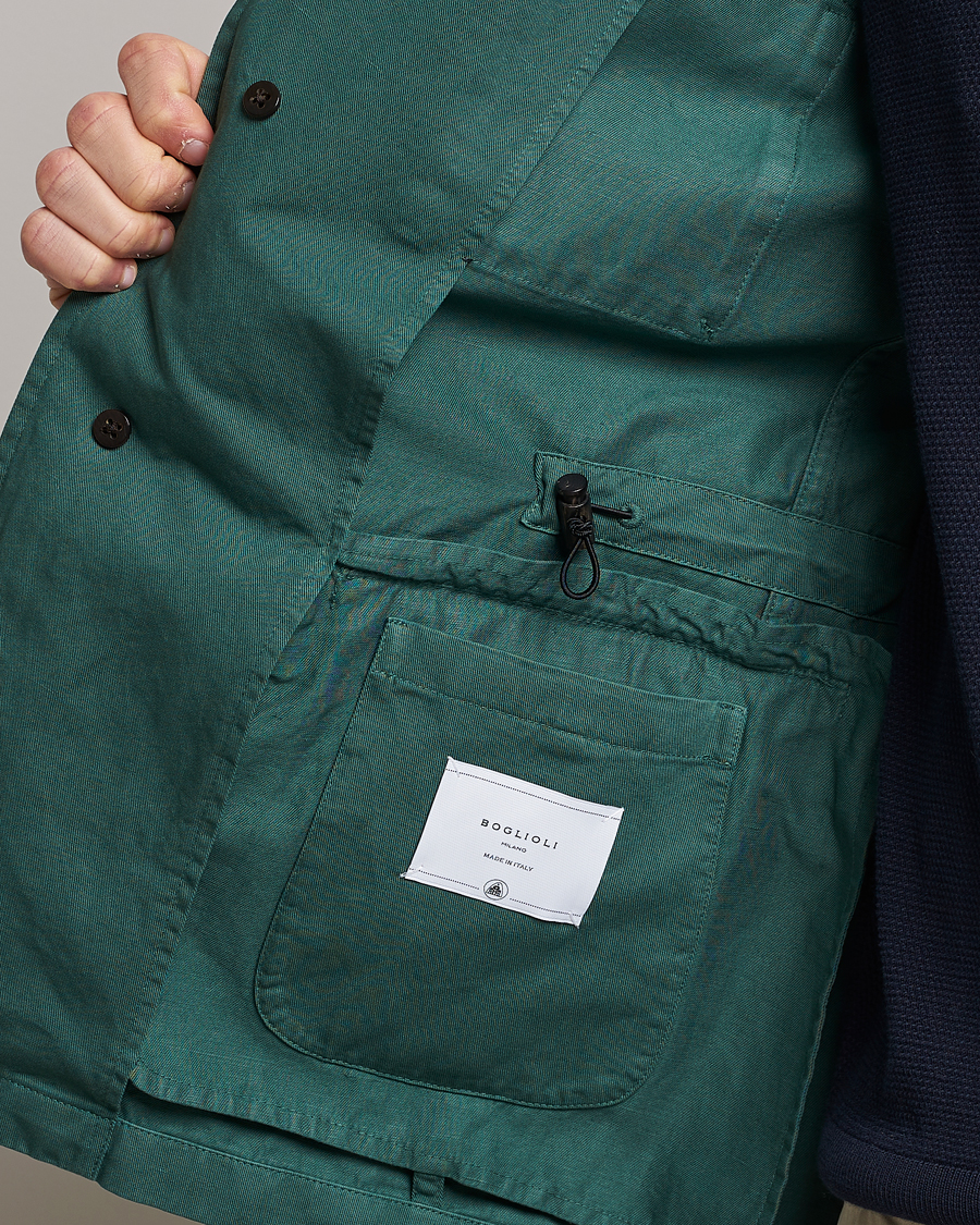 Herren | Jacken | Boglioli | Field Jacket Dark Green