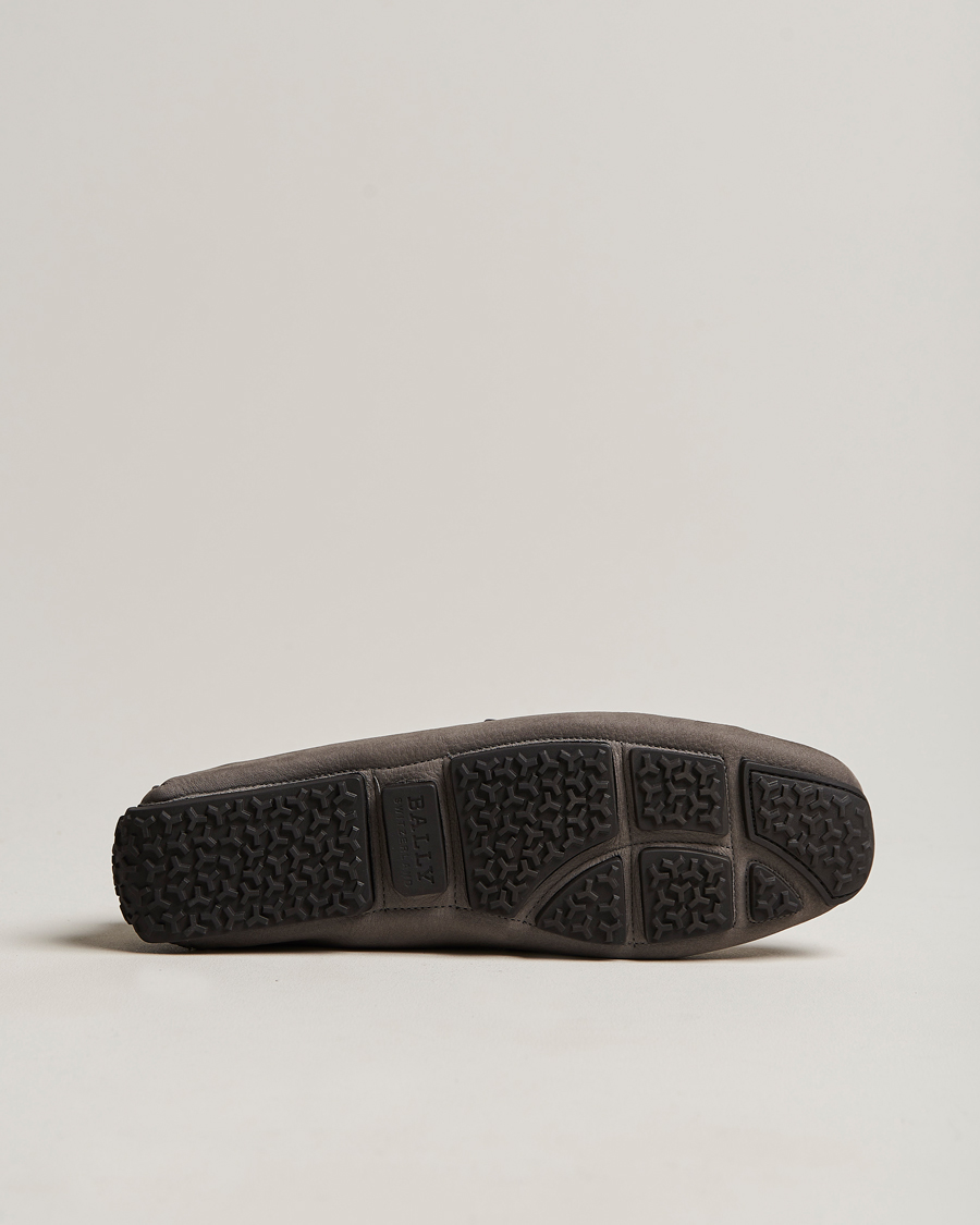Herren | Bally Peir Calf Leather Car Shoe Dark Mineral | Bally | Peir Calf Leather Car Shoe Dark Mineral