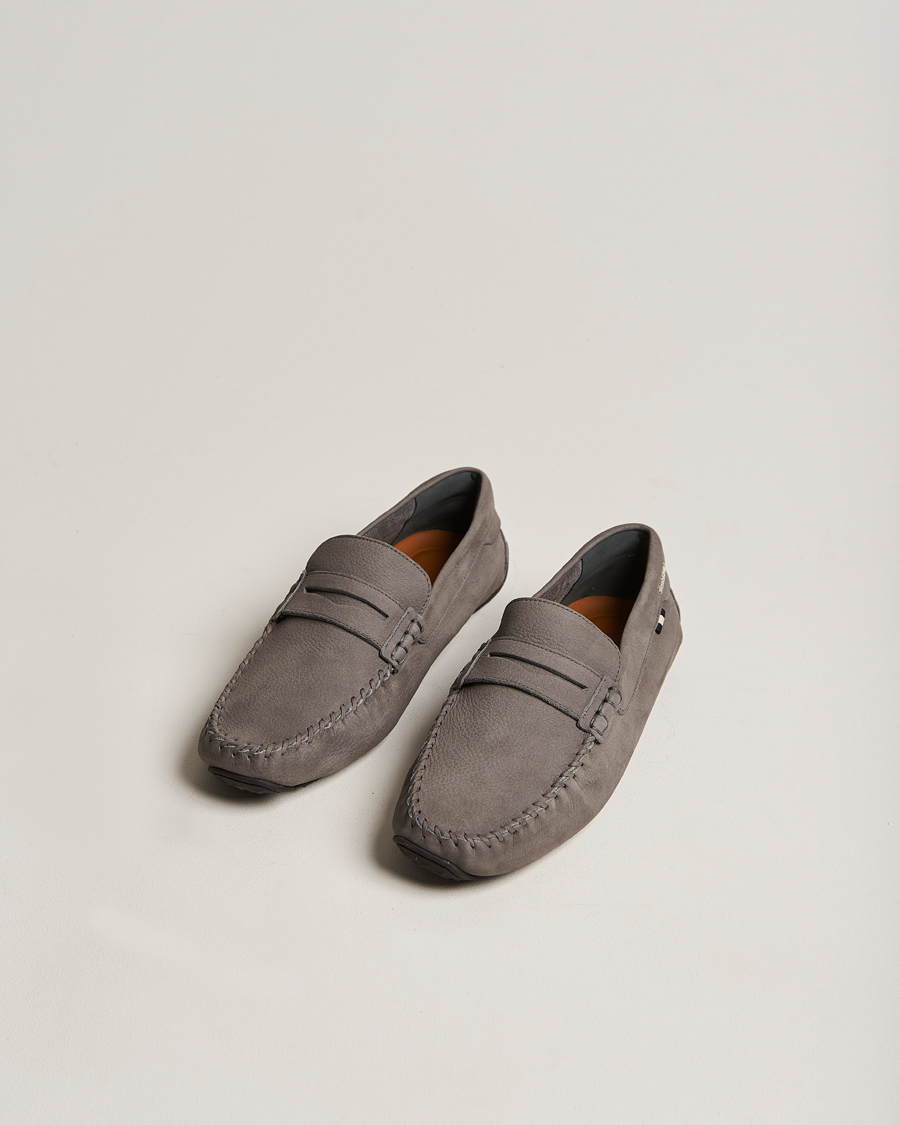 Herren | Loafer | Bally | Peir Calf Leather Car Shoe Dark Mineral