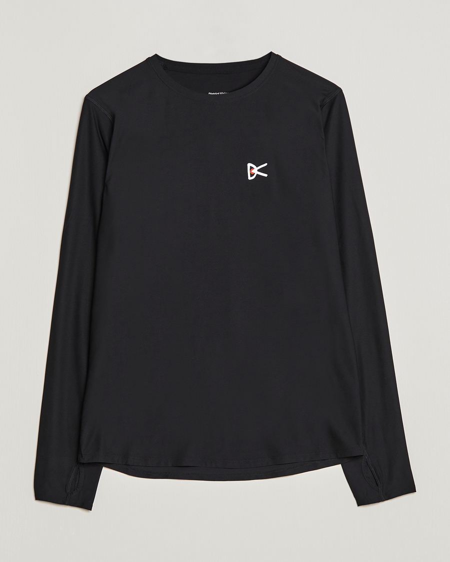 Herren | T-Shirts | District Vision | Aloe-Tech Long Sleeve T-Shirt Black