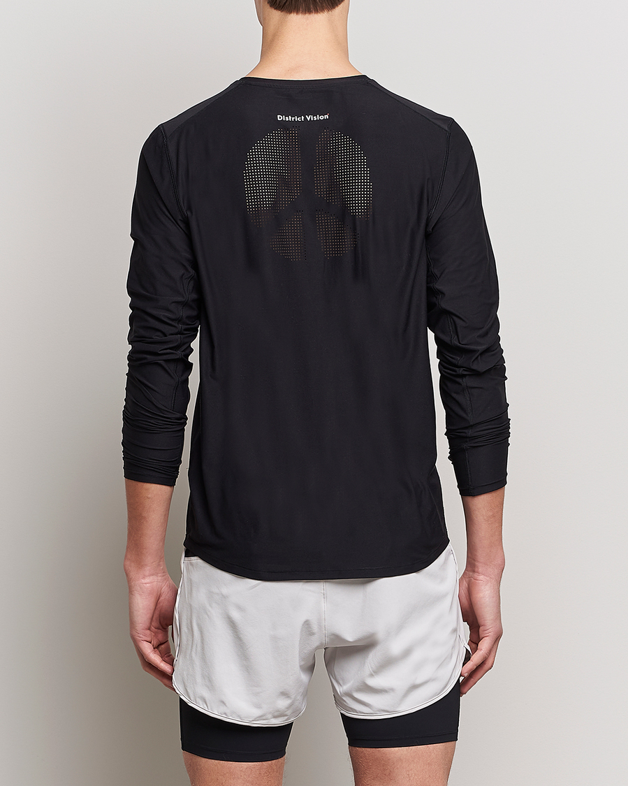 Herren | T-Shirts | District Vision | Aloe-Tech Long Sleeve T-Shirt Black