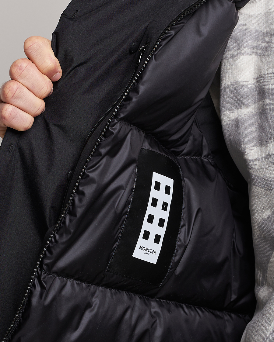 Herren | Westen | Moncler Genius | 4 Moncler Hyke Vanil Hooded Vest Black