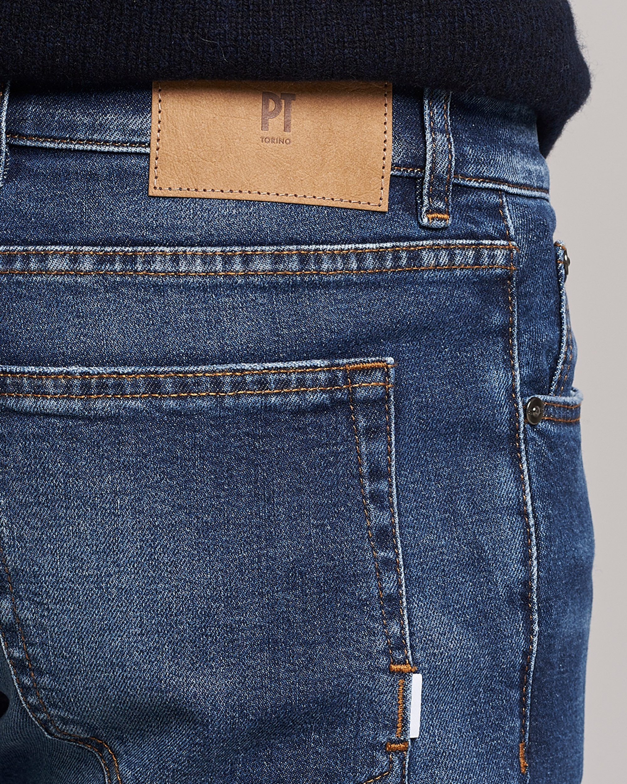 Herren | Jeans | PT01 | Slim Fit Stretch Jeans Blue Wash