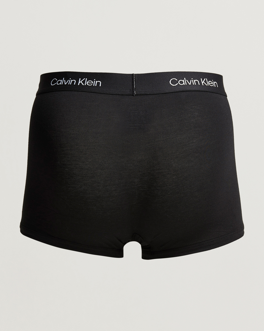 Herren | Calvin Klein | Calvin Klein | Cotton Stretch Trunk 3-pack Black