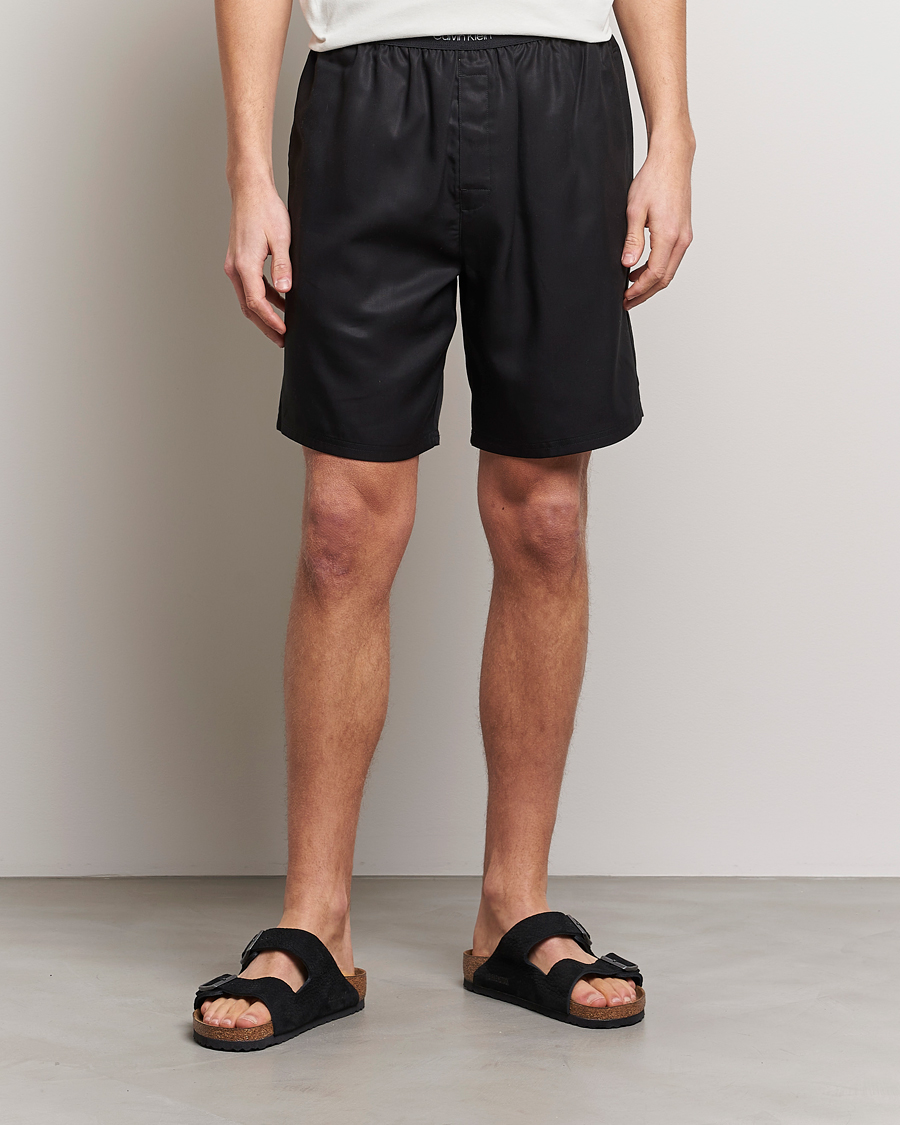 Herren | Shorts | Calvin Klein | Lyocell Loungewear Shorts Black