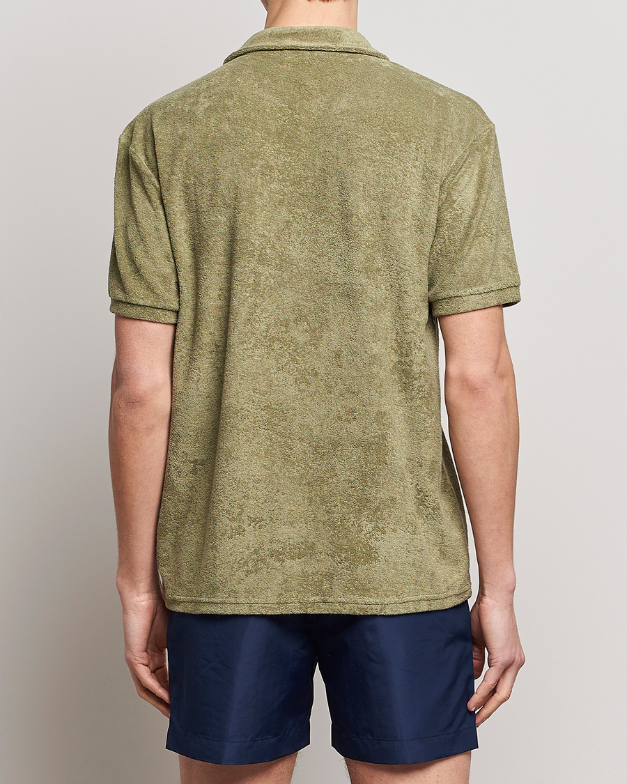 Herren | Poloshirts | Calvin Klein | Terry Polo Delta Green