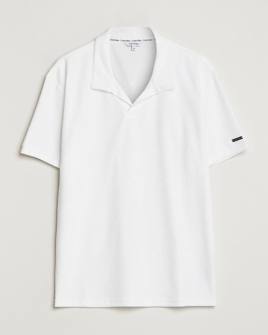Herren | Poloshirts | Calvin Klein | Terry Polo Classic White