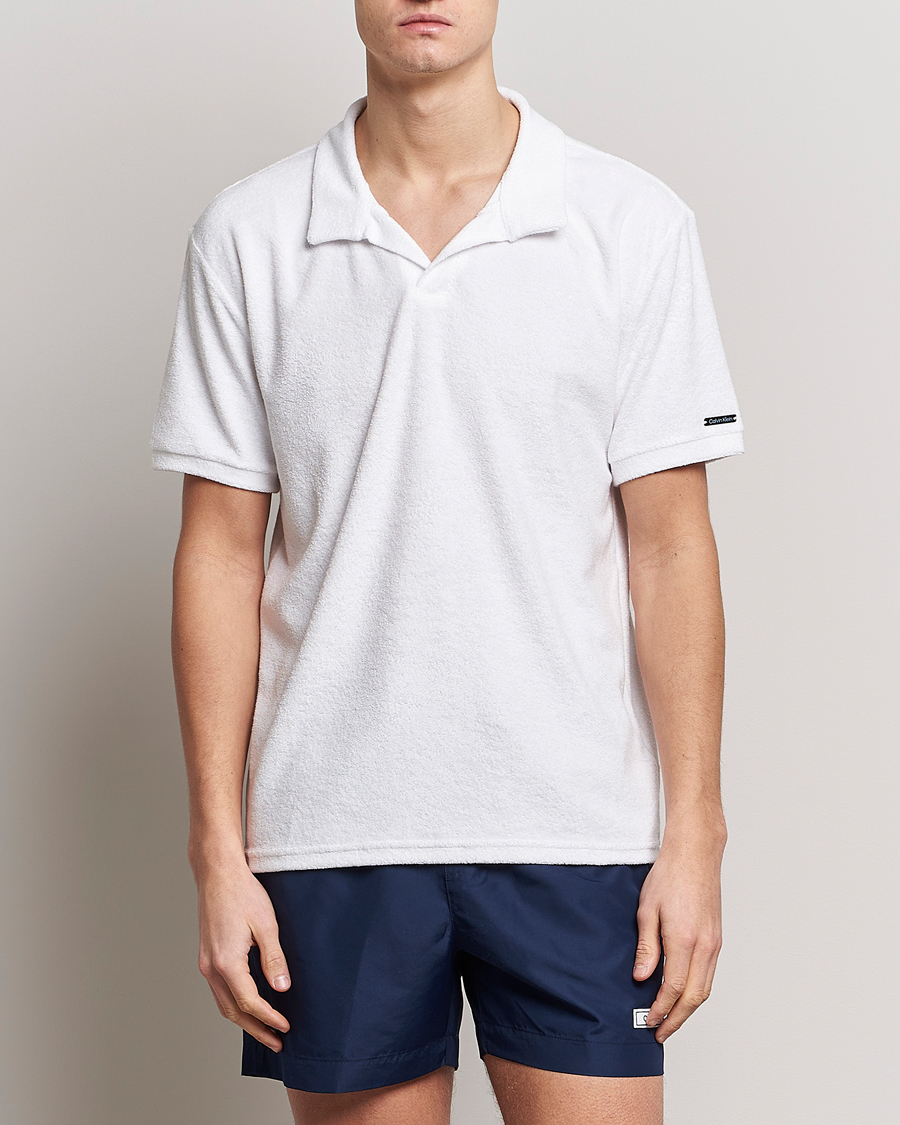 Herren | Poloshirts | Calvin Klein | Terry Polo Classic White