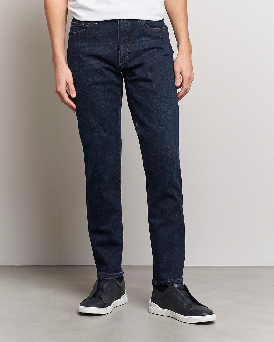 Herren | Jeans | Zegna | 5-Pocket Denim Pants Dark Rinse