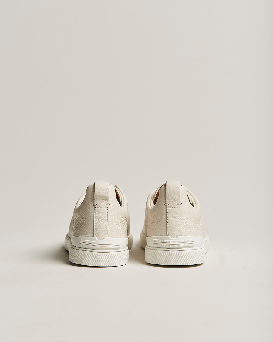 Herren | Sneaker | Zegna | Triple Stitch Sneakers White Deerskin