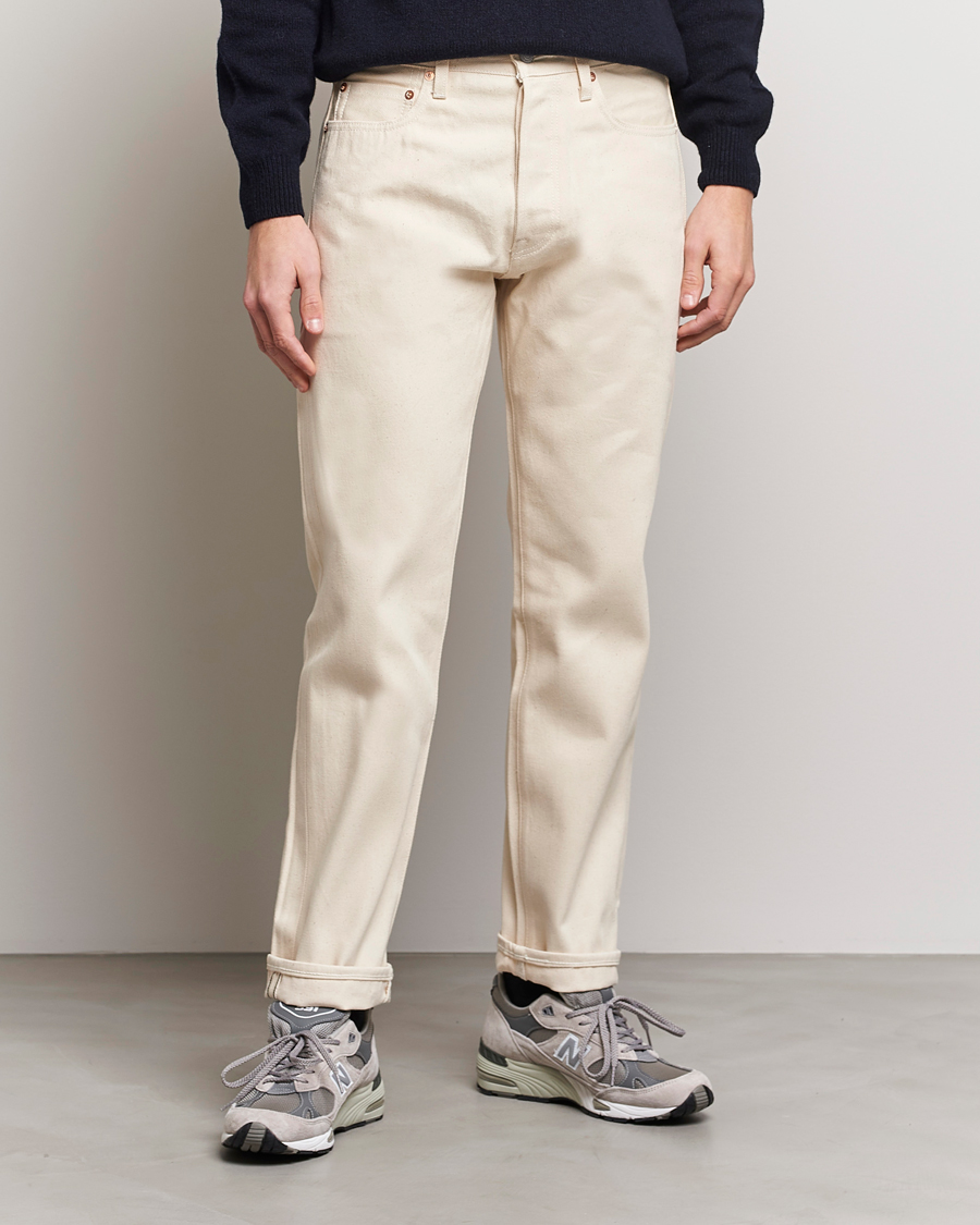 Herren | Weiße Jeans | Levi's | 80`s 501 LMC Jeans White Rigid