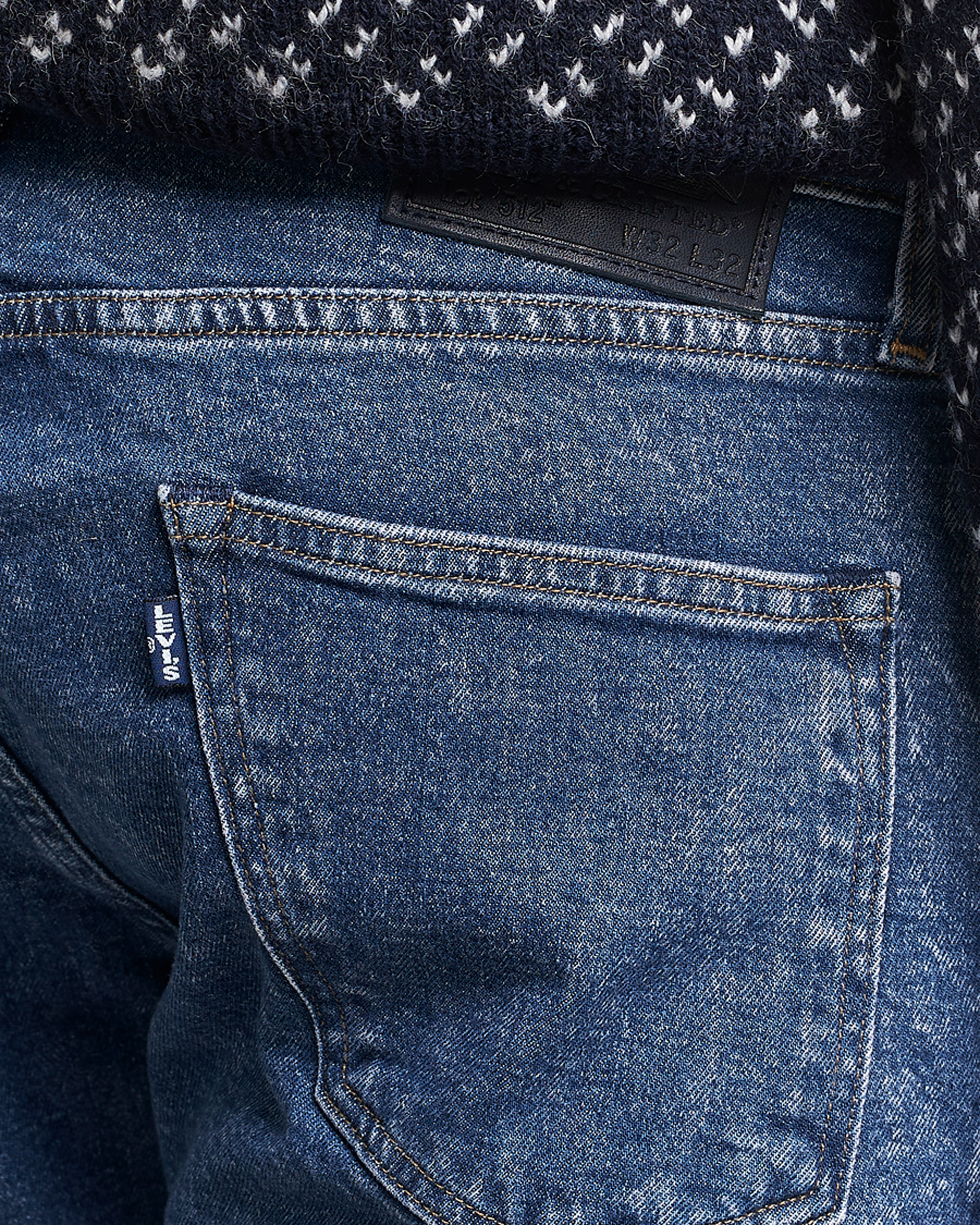 Herren | Jeans | Levi's | 512 LMC Jeans Market Indigo Worn In