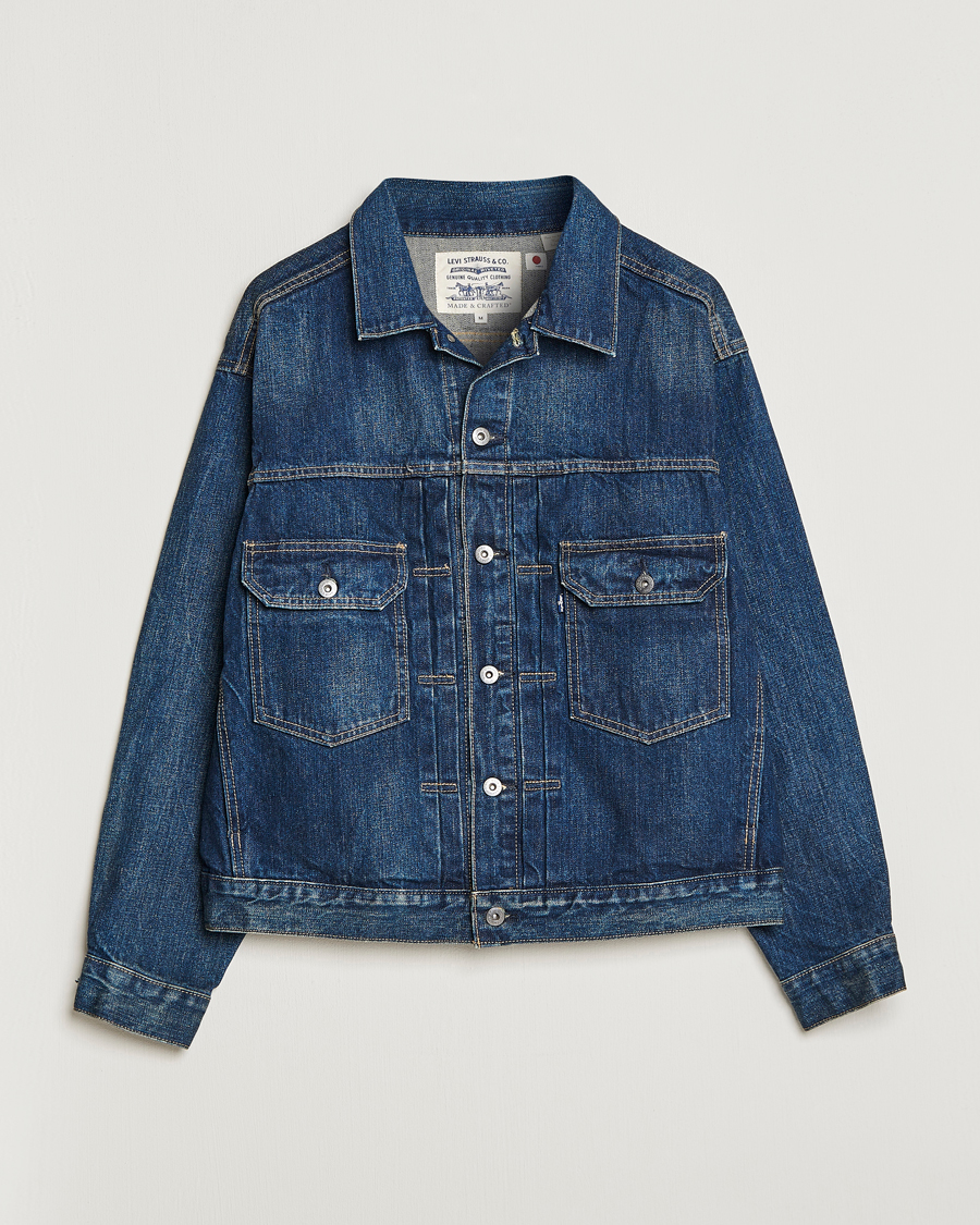 Herren | Jacken | Levi's | Oversized Denim Trucker Dark Rush