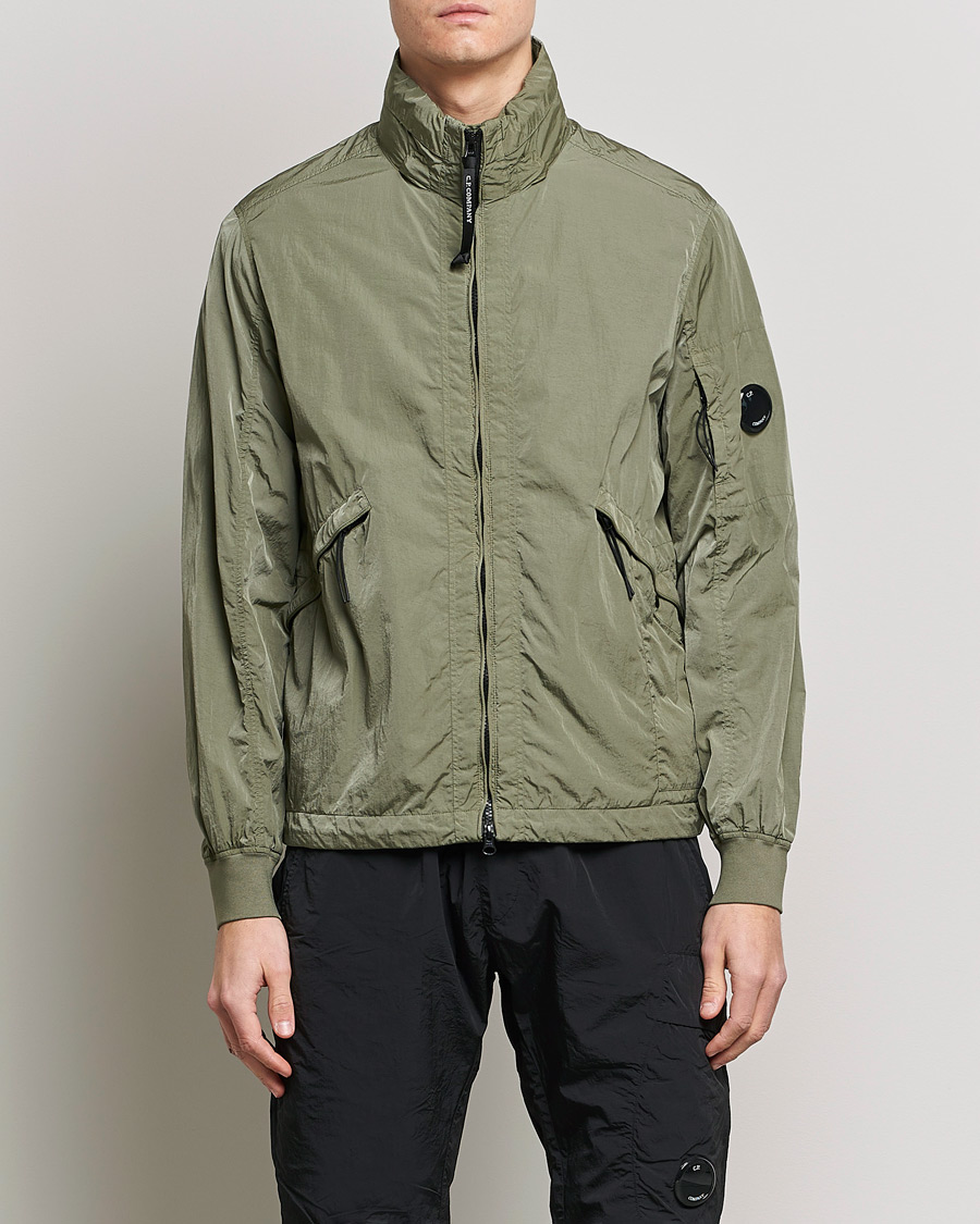 Herren | CP Company Jacken | C.P. Company | Chrome Re-cycled Nylon Jacket Green