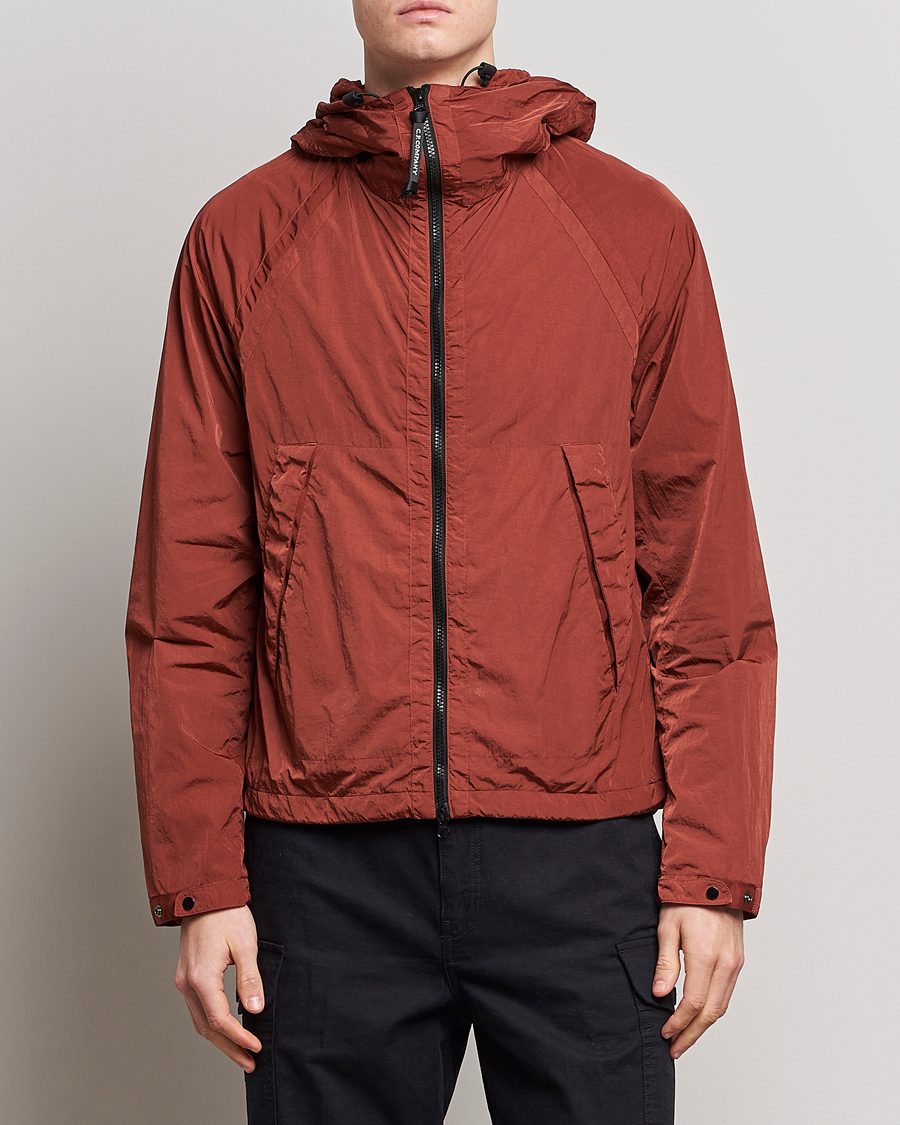 Herren | Jacken | C.P. Company | Chrome Re-cycled Nylon Goggle Jacket Rust