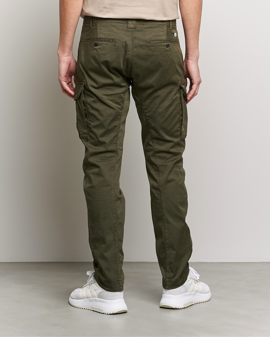 Herren | Hosen | C.P. Company | Satin Stretch Cargo Pants Olive
