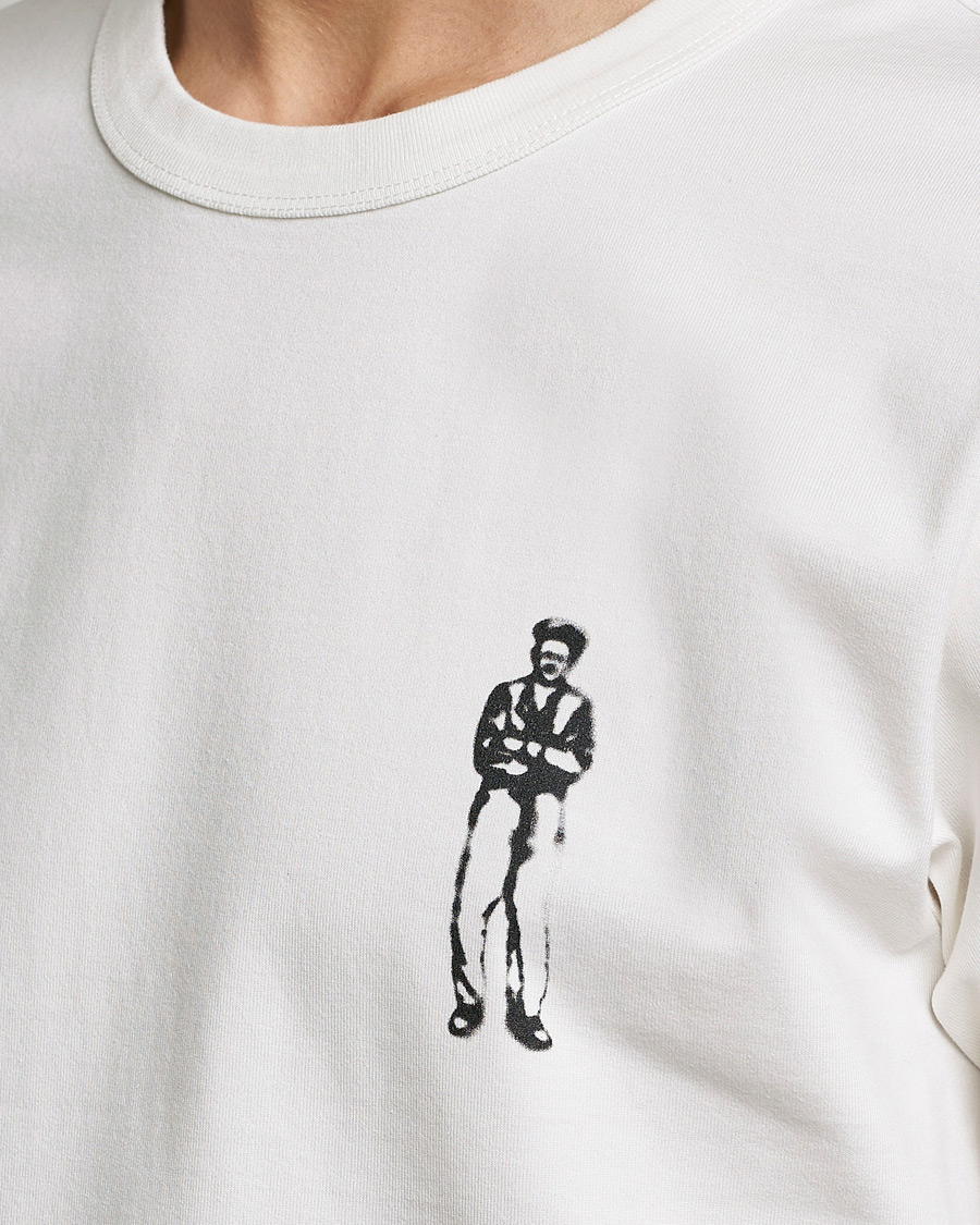 Herren | T-Shirts | C.P. Company | Heavy Mercerized Cotton Printed Logo T-Shirt White