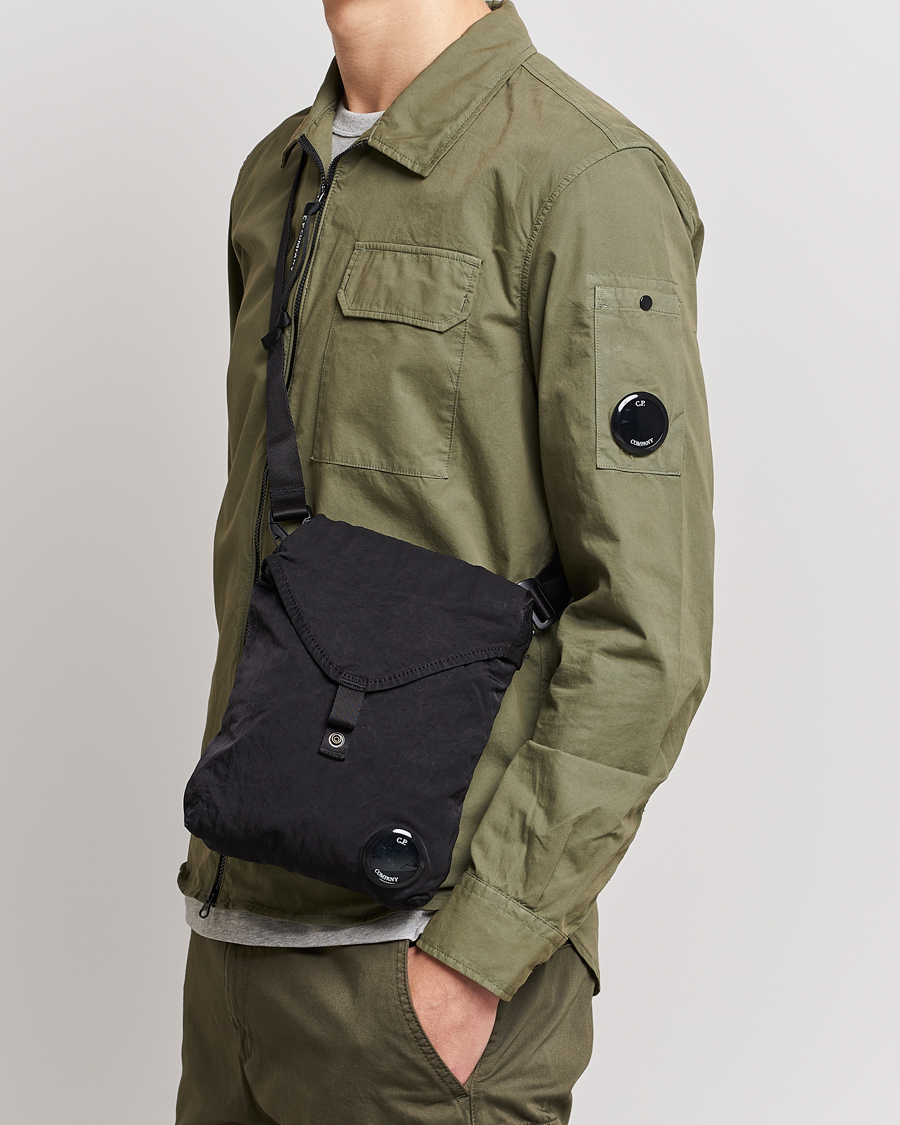 Herren | Schultertaschen | C.P. Company | Nylon B Small Shoulder Bag Black