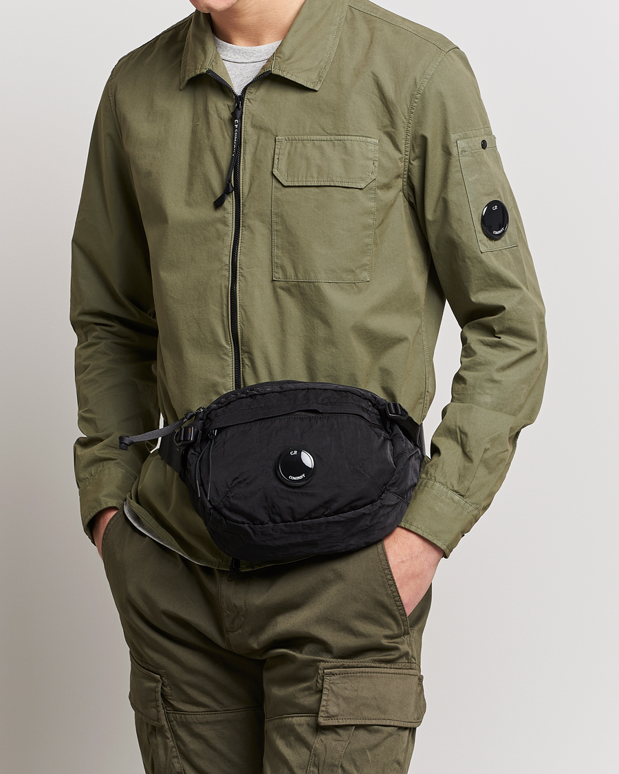 Herren | Schultertaschen | C.P. Company | Nylon B Small Accessorie Bag Black