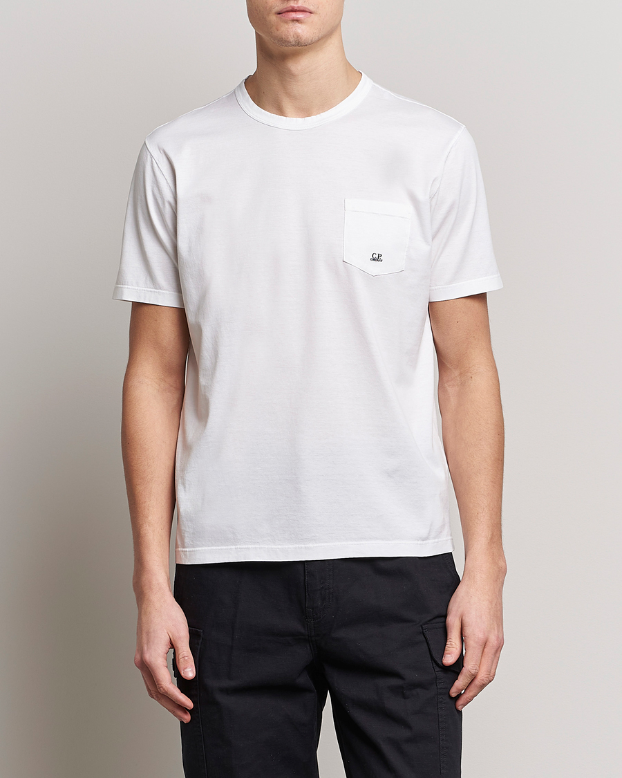 Herren | C.P. Company | C.P. Company | Mercerized Cotton Pocket T-Shirt White
