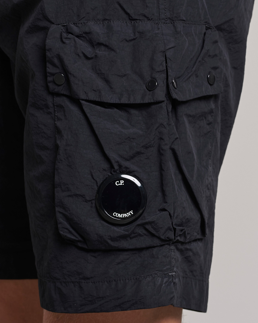 Herren | Shorts | C.P. Company | Flatt Nylon Garment Dyed Shorts Black