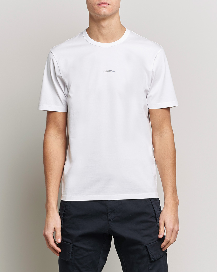 Herren | C.P. Company | C.P. Company | Metropolis Mercerized Jersey T-Shirt White