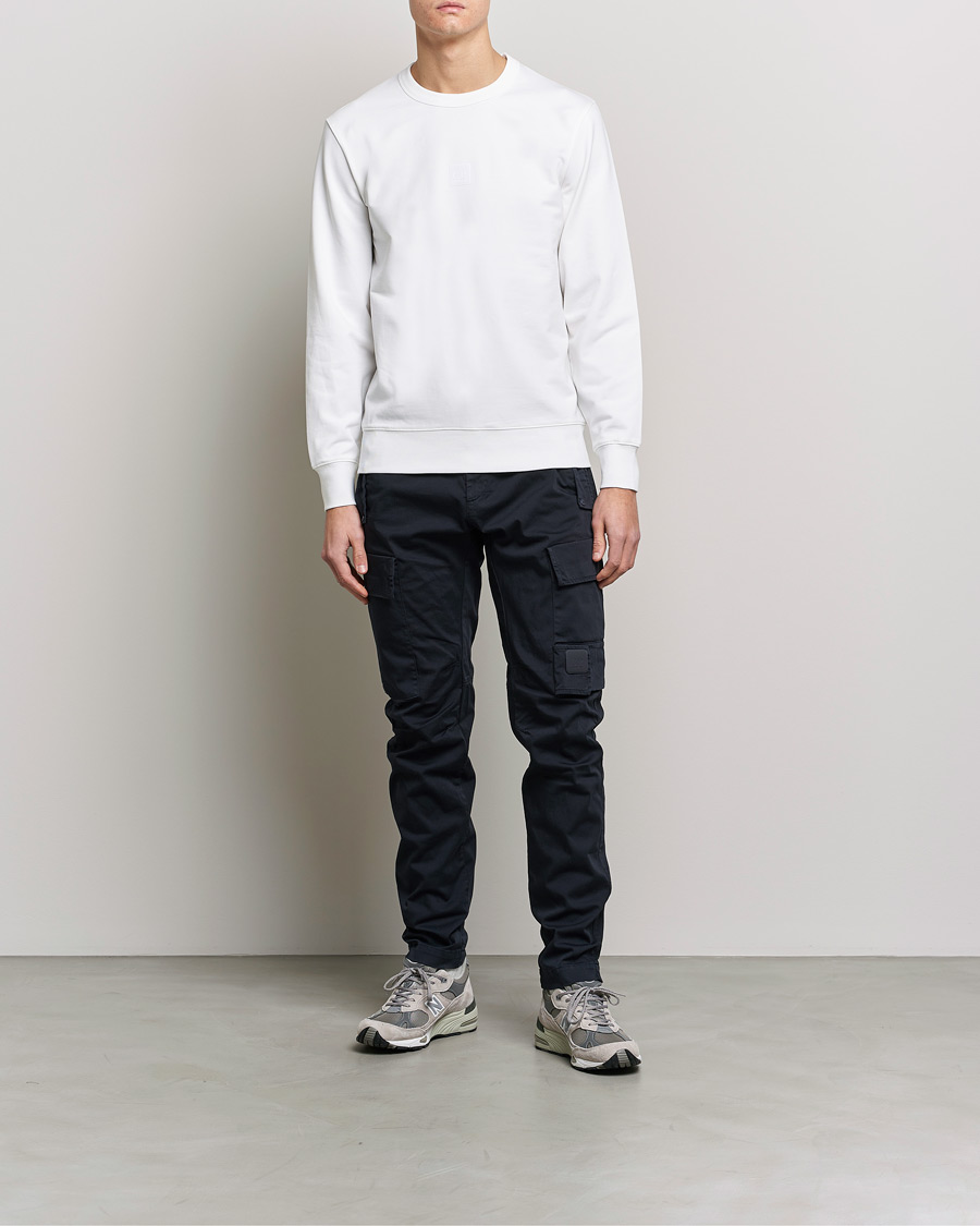 Herren | Hosen | C.P. Company | Metropolis Satin Stretch Cargo Pants Navy