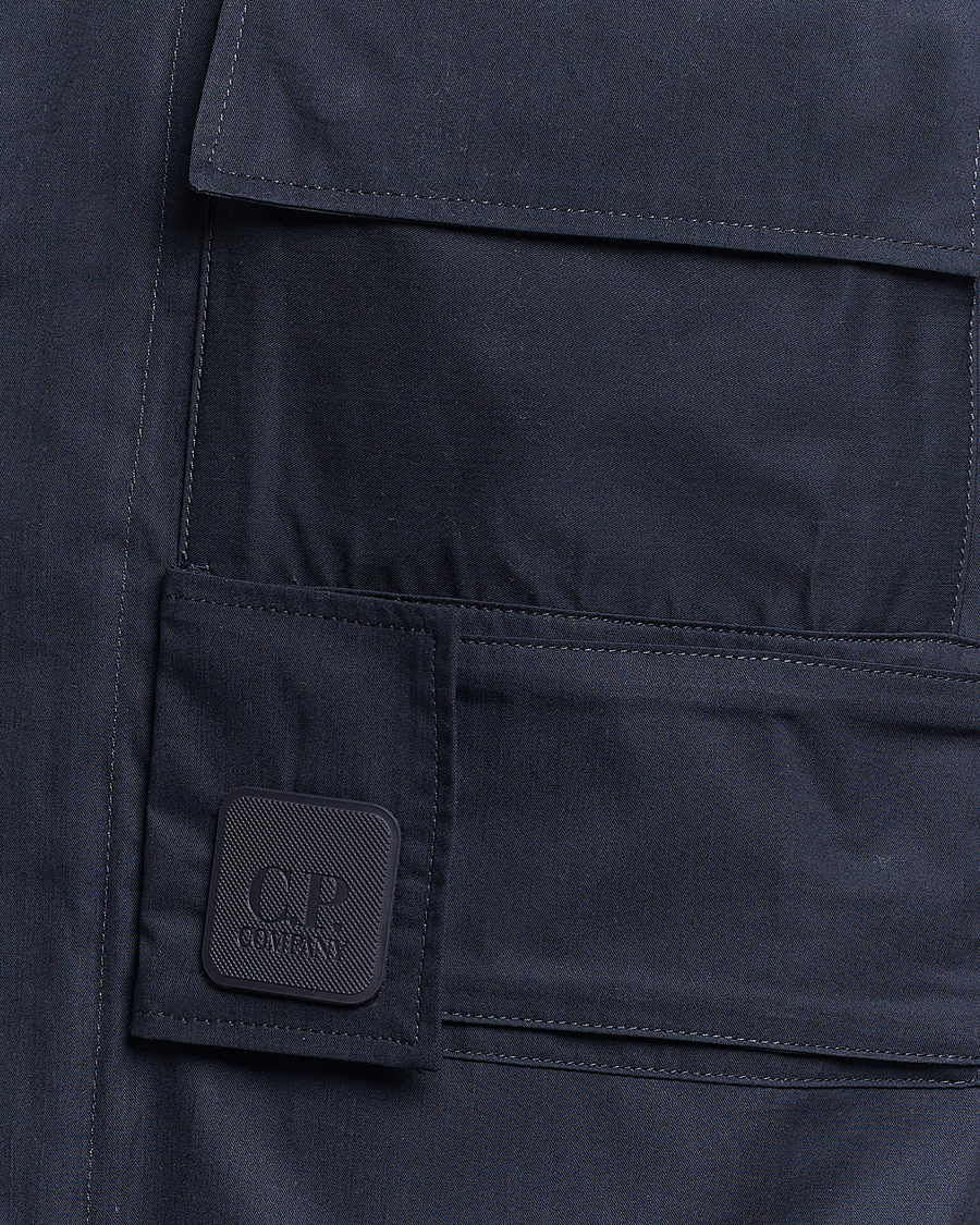 Herren | Hemden | C.P. Company | Metropolis Cotton Gabardine Overshirt Navy