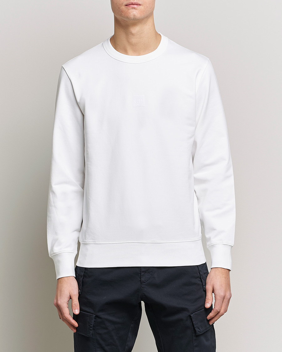 Herren | C.P. Company | C.P. Company | Metropolis Stretch Fleece Sweatshirt White