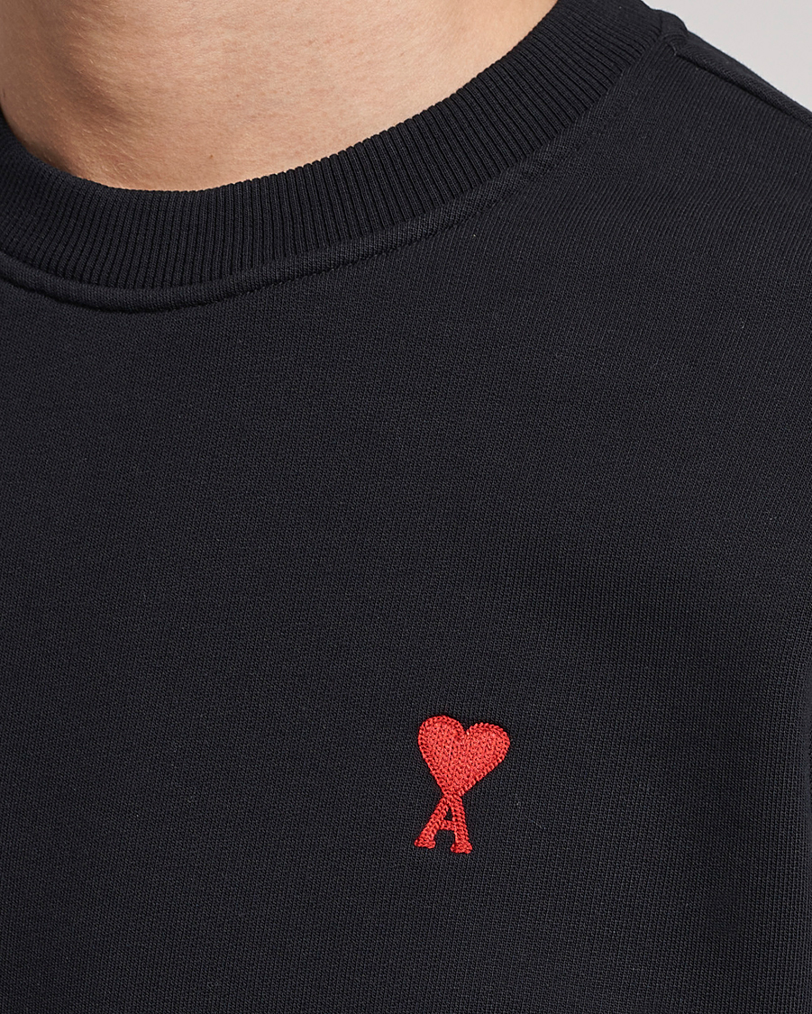 Herren | Pullover | AMI | Heart Logo Sweatshirt Black
